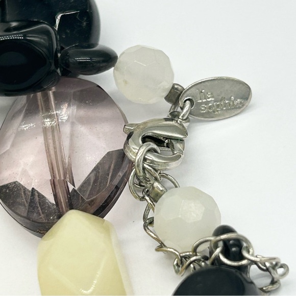 Lia Sophia Gem Beaded Necklace - Picture 3 of 3